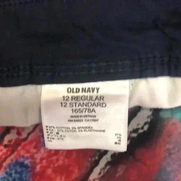 Old‎ navy Bermuda style shorts dark navy color size 12 women’s - Picture 5 of 8